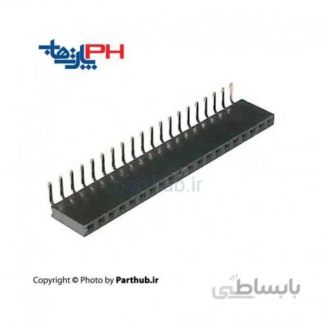 پین هدر مادگی 1x40 نود درجه 2.54mm