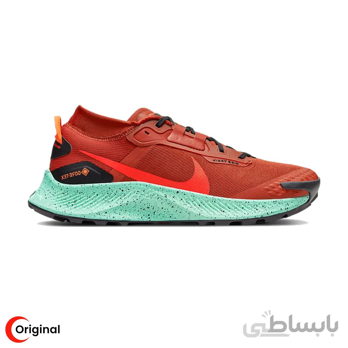 کتونی اورجینال مردانه نایک نایک پگاسوس تریل 3 گورتکس Nike Pegasus Trail 3 GORE TEX Rugged Orange