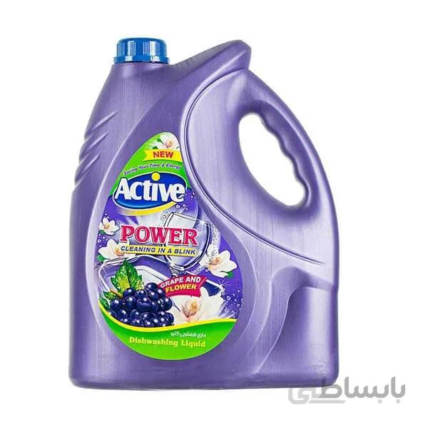 مایع دستشویی بنفش 3750 گرمی اکتیو در کارتن 4 عددی ا purple-handwashing-3750gr