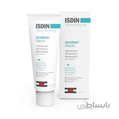 ژل کرم آبرسان و ترمیم کننده مناسب پوست چرب و مستعد آکنه ایزدین -