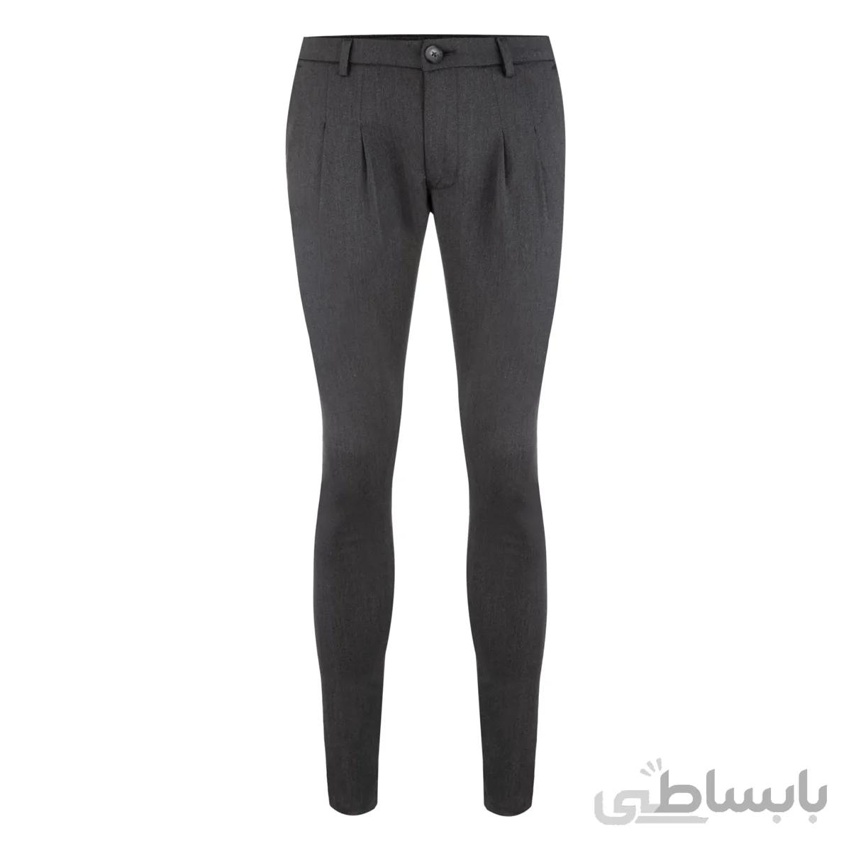 شلوار پارچه فاستونی پریمو مدل پیله دار 3171/24