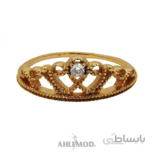 انگشتر زنانه طرح ژوپینگ مدل 4443