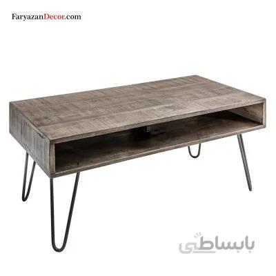 میز جلو روستیک مبلی فریازان دکور مدل R5
