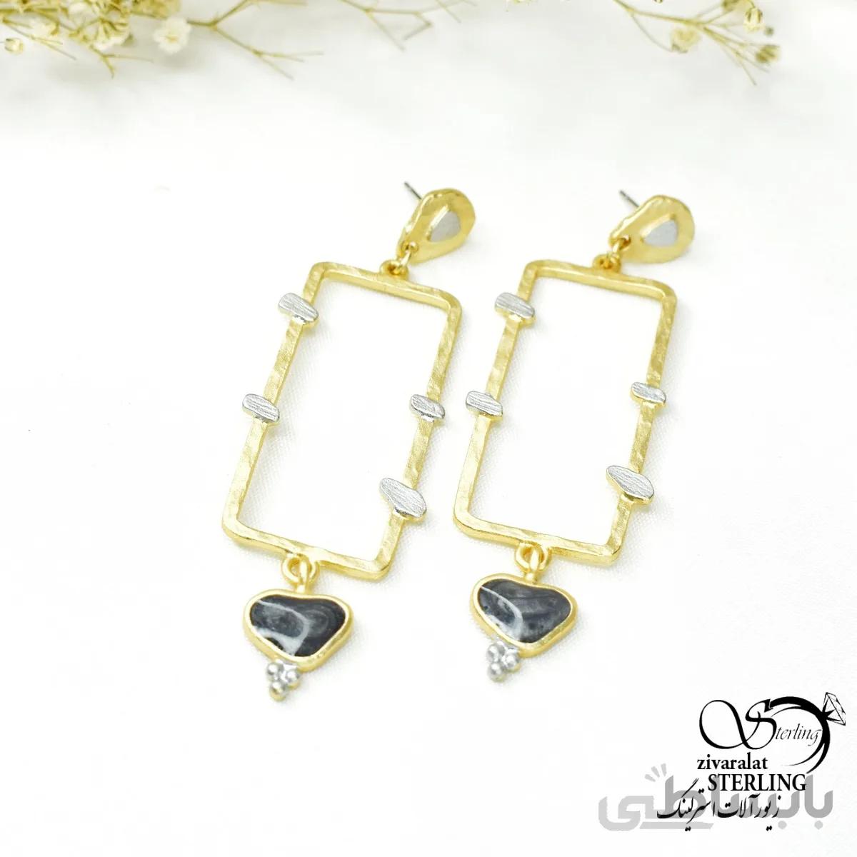 گوشواره ترک دست ساز زنانه کد 6133