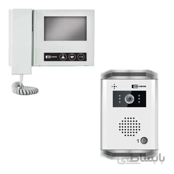 پکیج درب بازکن تصویری تک نما مدل D43M-1V مجموعه ۲ عددی