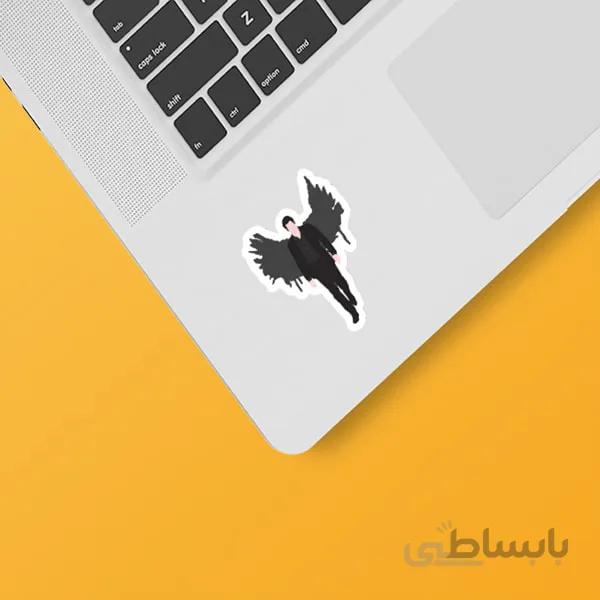 استیکر لپ تاپ طرح Lucifer04