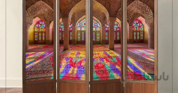 پاراوان چاپی مسجد نصیر الملک کد 7004