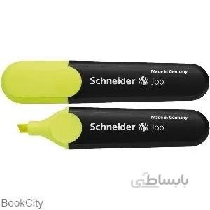ماژيك هاي‌لايت زرد Schneider 301371 Job