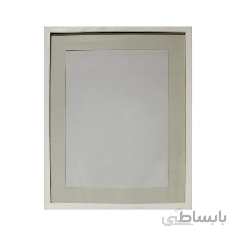 قاب عکس 50x70cm سفید