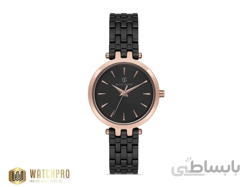 ساعت مچی زنانه دیوید گانر مدل DG-8163LA-R2