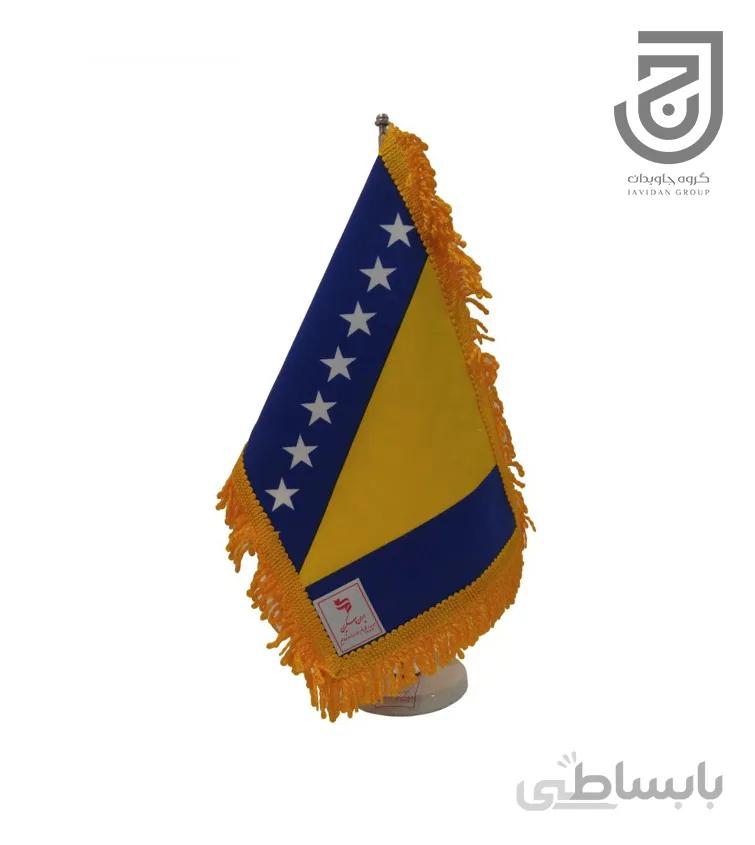 پرچم رومیزی طرح کشور بوسنی دور ریشه مدل ۲۰۴۹۰