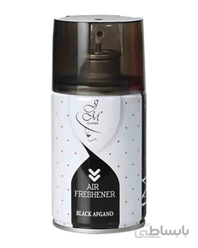 جی ام یدک اسپری خوشبوکننده جی ام مدل BLACK AFGANO حجم 300 میلی لیتر