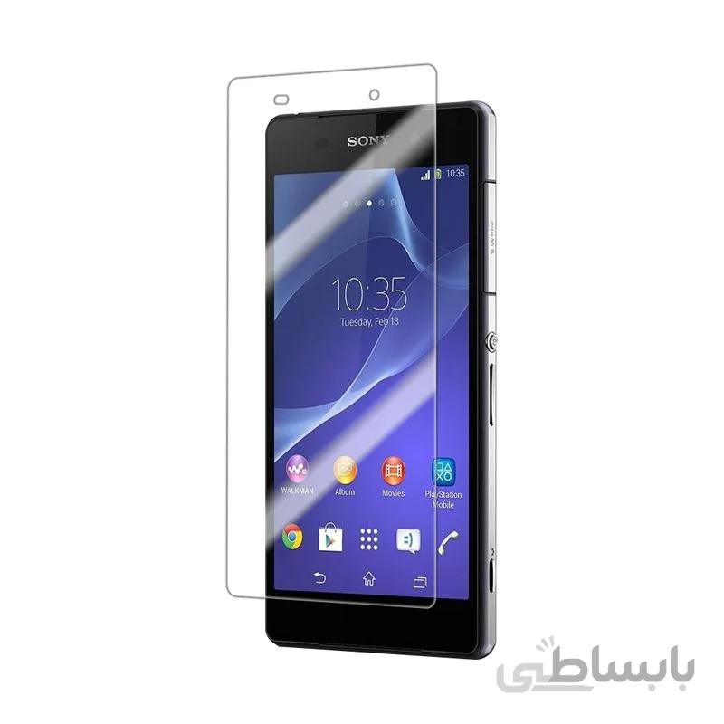 محافظ صفحه نمایش شیشه ای مناسب برای گوشی موبایل سونی Xperia Z2