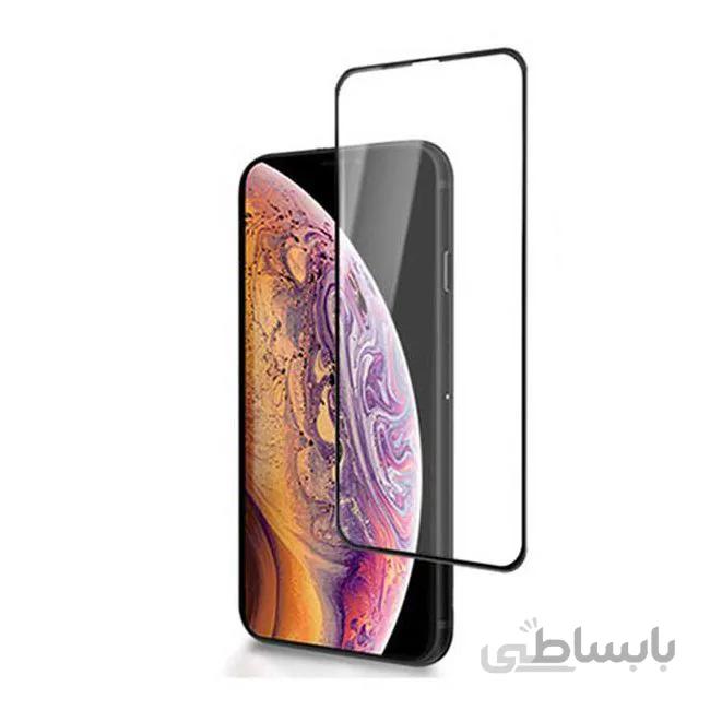 گلس شیشه ای تمام چسب ۱۰D آیفون iPhone X/ iPhone 11 Pro