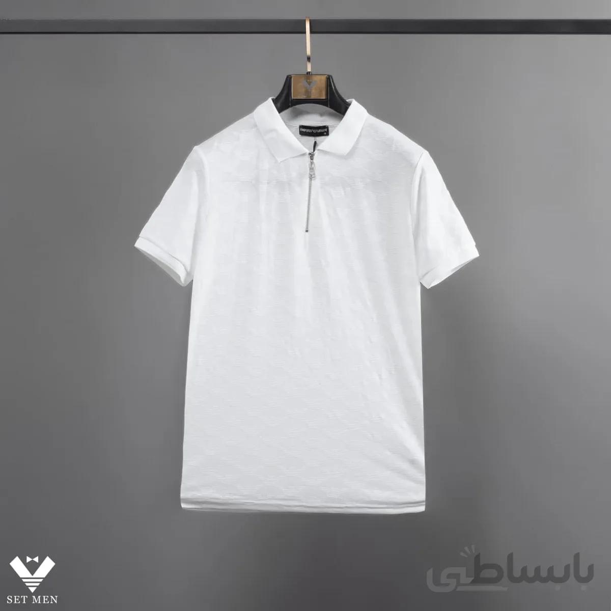 تیشرت armani یقه دار ty108