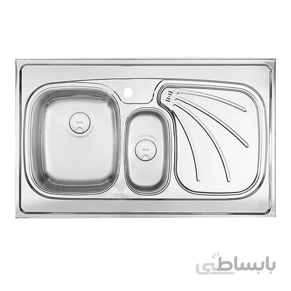 سینک ظرفشویی روکار مدل DS-331 درسا