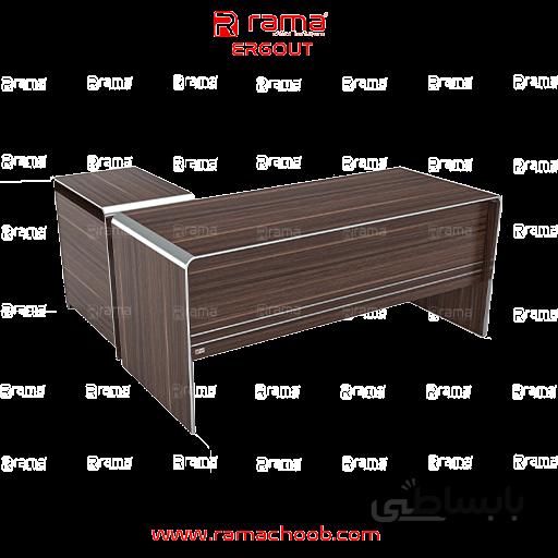 میز کارمندی ارگوت ال دار