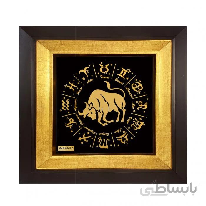 تابلو طلا نماد ماه تولد اردیبهشت TS02