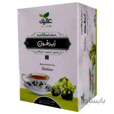 دمنوش ترکیبی زیرفون عالیان سبز (تقویت اعصاب)