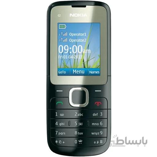 قاب گوشی C2-00 نوکیا مشکی DOOR+FRAME C2-00 NOKIA BLACK