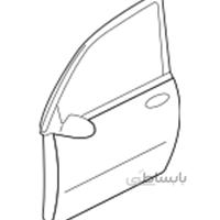 مجموعه درب جلو راست اصلی میتسوبیشی ( Genuine parts ) - اوتلندر