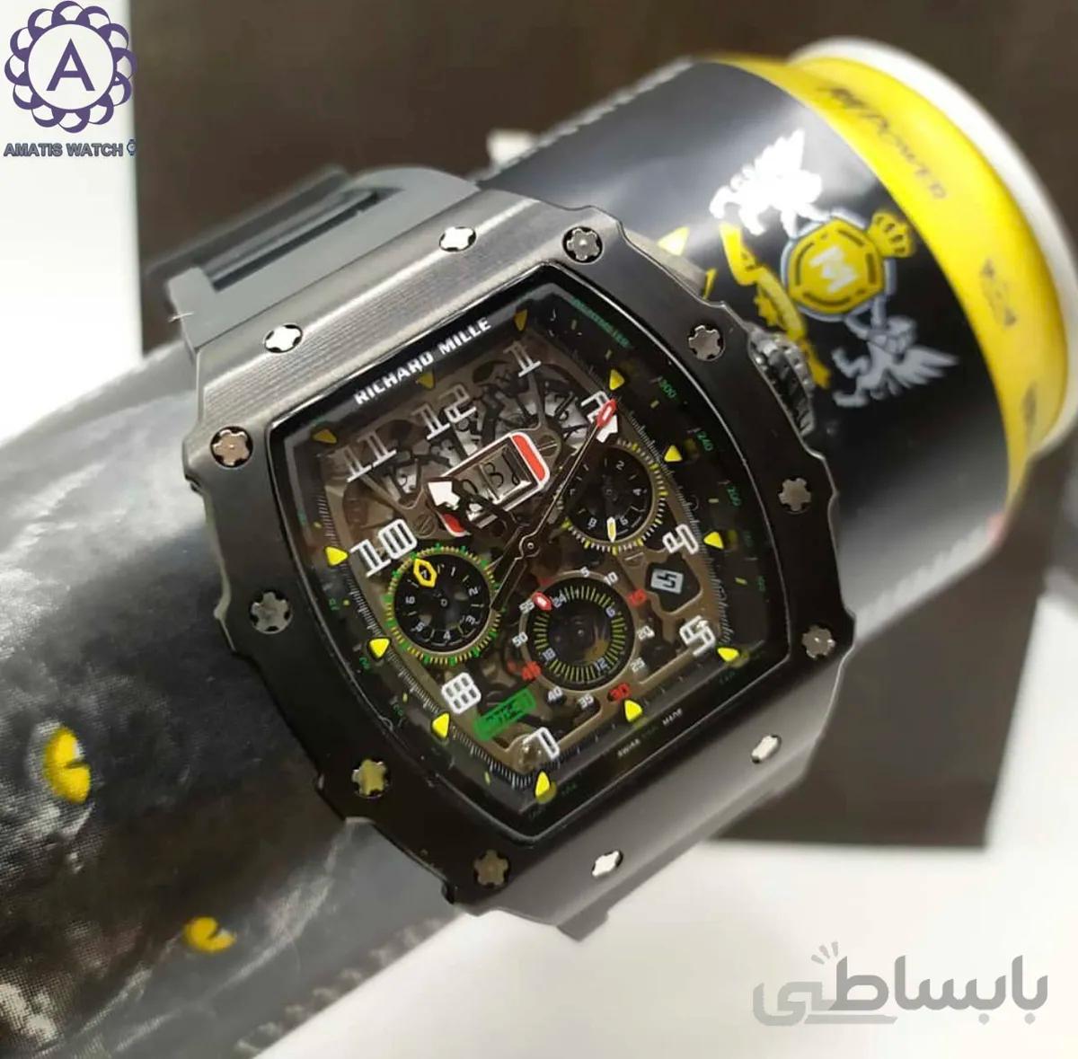 ساعت مچی مردانه ریچارد میل مدل Richard Mille 6016R