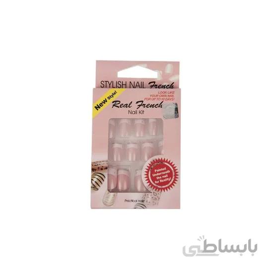 ناخن مصنوعی تریتون سری Real French مدل NDN 1518 5528