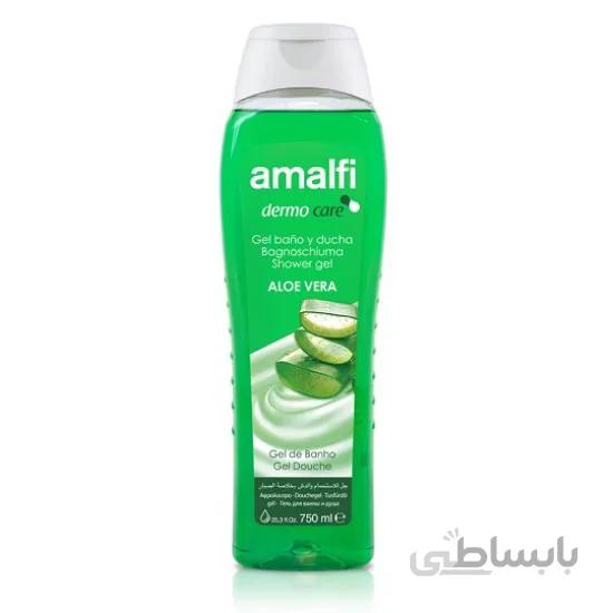 شامپو بدن حاوی عصاره آلوئه ورا آمالفی Amalfi حجم 750 میل