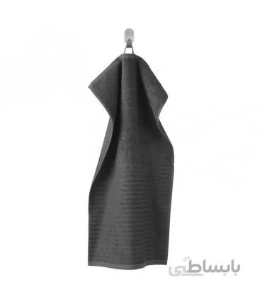 حوله ایکیا مدل VÅGSJÖN رنگ خاکستری سایز 40x70