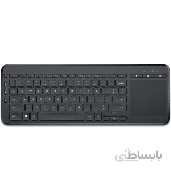 کیبورد بی سیم مایکروسافت مدل All-in-One Media ا Microsoft All-in-One Media Wireless Keyboard