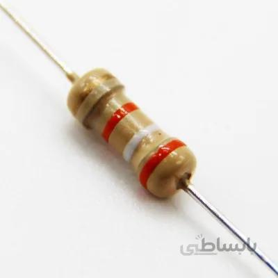 RES 39 K / 1/4 W (مقاومت 39 کیلو اهم 1/4 وات 5 درصد)