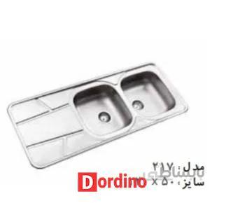سینک 217 توکار استیل البرز