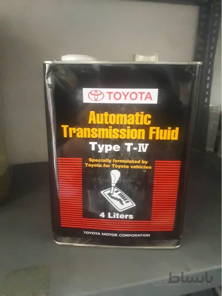 روغن دنده گیربکس اتومات تویوتا ATF T-IV چهار لیتری