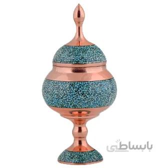 شکلات خوری فیروزه کوب اثر آقاجانی ارتفاع 20 سانتی متر کد SkF-15