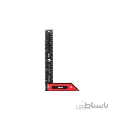 گونیا مهندسی لبه دار استیل 30 سانتی متری رونیکس مدل RH-9762 (مشکی)