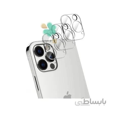 محافظ گلس لنز دوربین گوشی آیفون Apple iPhone 13 Pro Max ا Tempered Glass Camera Lens Protector for Apple iPhone 13 Pro Max