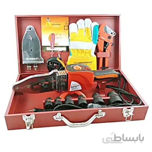 دستگاه جوش و اتو لوله سبز آیرون مکس مدل PW-IM 2200 — تصویر 1