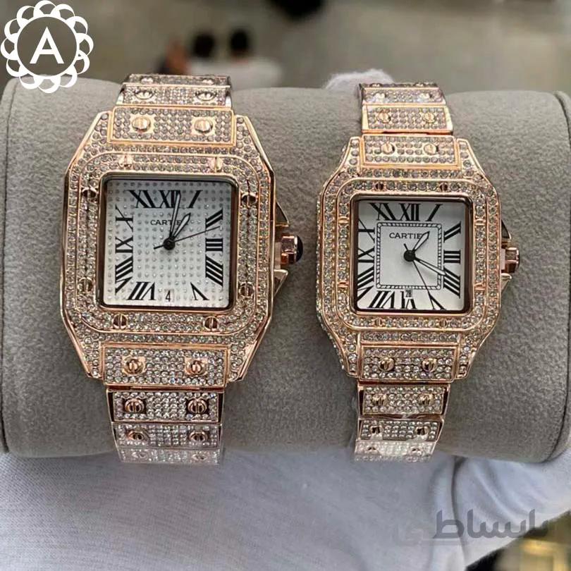 ساعت مچی ست کارتیر مدل Cartier Santos 4224C