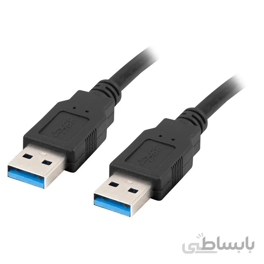 کابل لینک USB بدون پک درجه یک نوع USB 3.0 به طول ۳۰ سانتی متر