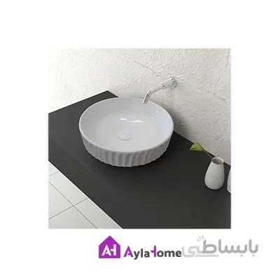 روشویی روکابینتی گلسار مدل دانیکا درجه یک