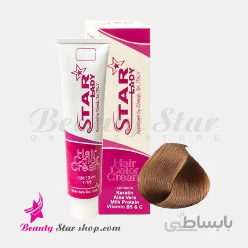 رنگ موی بلوند بژ نسکافه ای شماره 7.32 استارليدی حجم 120 ميلی لیتر