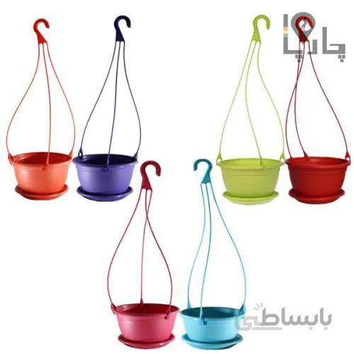 گلدان آویز گل آوید پلاستیکی متوسط