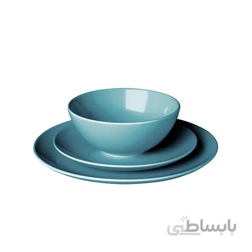سرویس 6 نفره آبی ایکیا FARGRIK