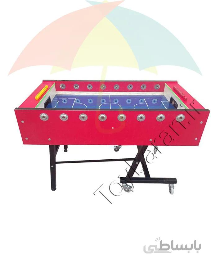 فوتبال دستی کف شیشه تاشو چرخدار