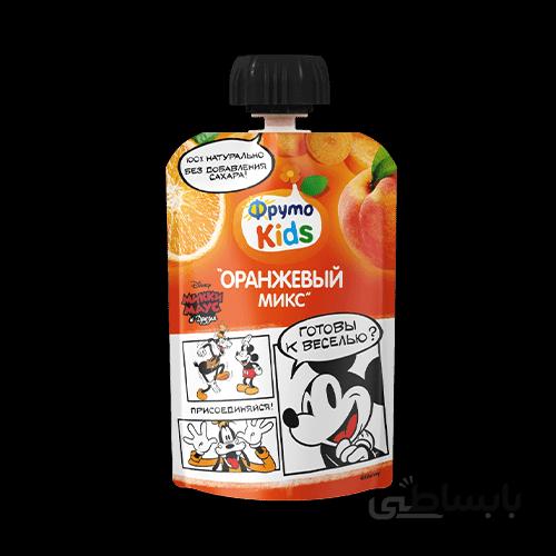 پوره ساندیسی هلو، هویج و پرتقال فروتونیانیا Frutonyanya طرح میکی موس