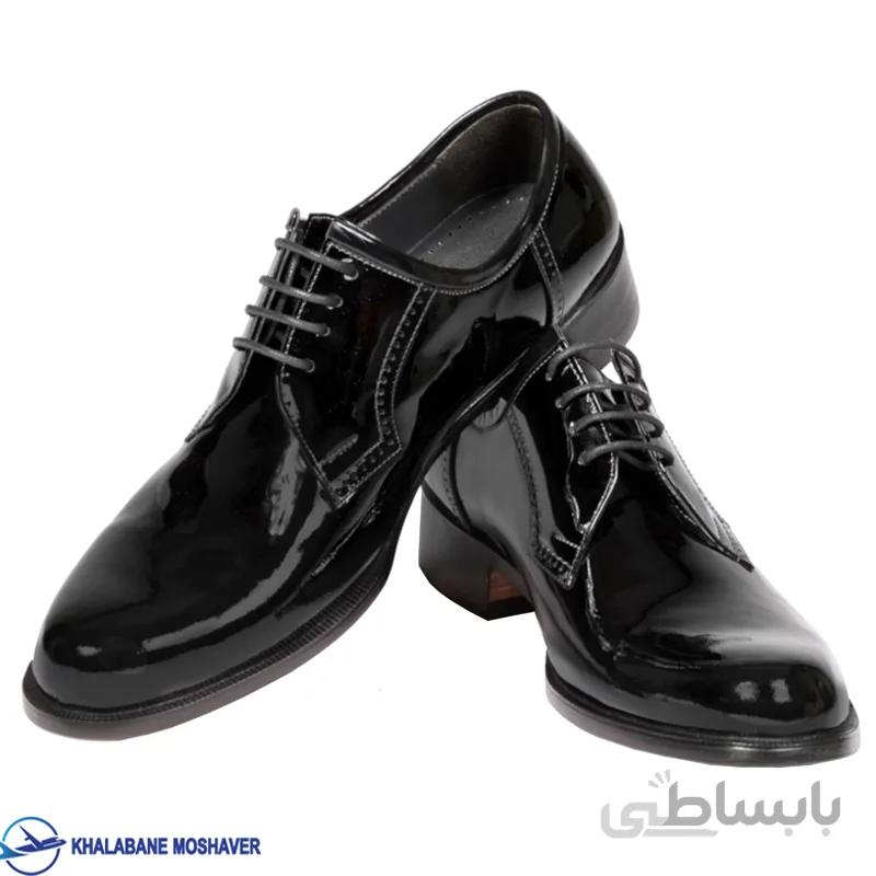 کفش چرم خلبانی مدل شاین