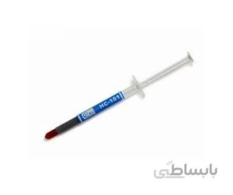 خمیر سیلیکون سرنگی مشکی کوچک