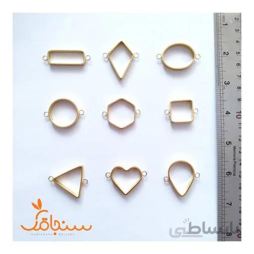 فریم دستبند برنجی بی کفه