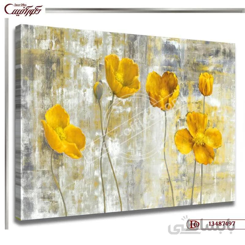 تابلو گل 7497 ا Flower painting 7497