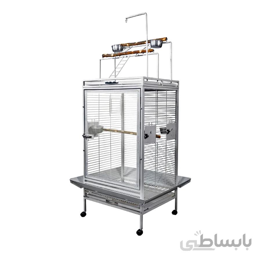 قفس پرنده مدل جلو شیشه
